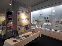 企画展「岩手のスポーツ人」会場の様子